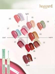 haggard Lip Gloss Dua Ujung Scepter 07 Nightmare Amnesia, Hasil Akhir Matte & Glossy 2-in-1, Anti Luntur, Pigmen Tahan Lama, Koleksi Scepter, Cocok untuk Semua Acara - 4.2g/0.15oz - 07 - View 9
