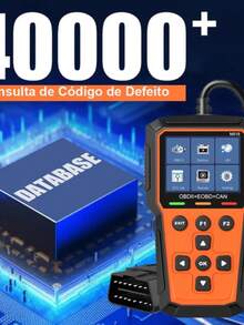 Scanner Automotivo Obd2 Atualizado Profissional Em Português - A - Visão 2
