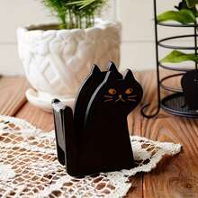 1pc/2pcs Cute Cat Tape Dispenser, Vintage Tape Cutter, Includes 1 Roll Of Tape, Suitable For Home Office Desk - A - View 7