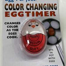 1pc Cute Egg Timer, Suitable For Boiling Eggs, Can Set Soft-Boiled, Medium-Boiled, Hard-Boiled Eggs, Kitchen Breakfast Cooking Assistant, Teacher Gift, Halloween Decoration Tool, Kitchen Accessory, Home Set, Autumn Home Decor, Room Essential, Autumn Decoration - Multicolor - View 14