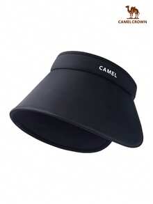 CAMEL CROWN Topi Pelindung Matahari untuk Olahraga, Perlindungan UV Musim Panas, Topi Matahari untuk Lari di Luar Ruangan - Hitam - View 4