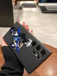 酷炫機車騎士防滑防摔黑色手機保護殼，相容 iPhone、Honor、Galaxy A04e/A05s/A13/A14/A15/A34/A35/A50/A52/A53/A54/S21/S22/S23/S24/S25/S25Ultra/6A/7A/8A/12T/13T/14T - 黑色 - 查看 6