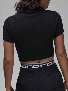 Nike/Jordan Women's Sports Fashion Short Sleeve Knit Top FN5397-010 - FN5397-010 - View 2