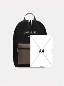 Nike Unisex NK HERITGE BCKPCK 2.0-COLRBLCK Backpack IQ3296-010 - Black - View 7