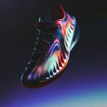 Nike 男鞋 G.T. CUT 4 LX EP GCEL運動鞋實戰比賽訓練透氣休閒籃球鞋 - 黑色/多彩色 - 查看 5