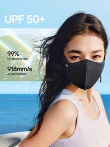 Masker Pelindung Matahari Penghilang Bau Beneunder OP001 - Hitam - View 6