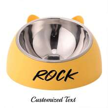 Customizable New Popular Pet Bowls, A Two-In-One Dish For Dogs And Cats, Pet Feeding Supplies - Multicolor - View 5