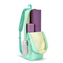 Women's Yoga Backpack Large Capacity, With Dedicated Yoga Mat Compartment And Multiple Pockets, Lightweight Fitness Gym Travel Backpack, Fashionable Sports Tote Bag Suitable For Yoga Classes, Workouts, Daily Commute And Weekend Trips - Multicolor - View 3