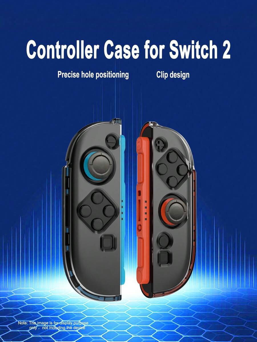 適用於 Switch 2,分體式高品質 PC 材質保護殼,人體工學設計,舒適長久握感,防摔、防爆、防刮、防汗全面保護,提升遊戲操作手感與體驗 - 查看 1