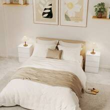Nightstands - White - View 5