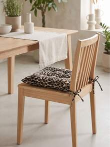 Made In Turkey Cushion 40*40 For Office & Garden & Kitchen Soft With Tie - Light Grey - View 4