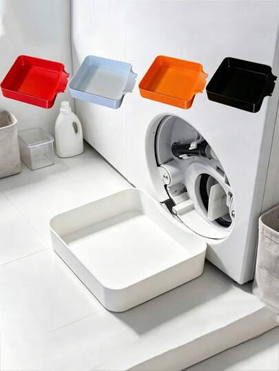 Universal Washing Machine Drain Tray With Drain Outlet And Rotatable Diverter Design, Suitable For Most Washing Machines And Dryers, Leak-Proof Water Collection, Anti-Slip Waterproof, Anti-Overflow, Raised Edges Effectively Protect Floors, Suitable For Laundry Rooms, Utility Rooms, Garages, Apartments, Rental Homes And Home Use. Durable And Easy To Clean, Convenient Installation, Can Be Used As Washing Machine Base, Drip Tray, Water Collection Tray And Protective Tray, Popular Home Storage And Decor Accessory For Daily Home, Housewarming, Holidays, Christmas And New Home Gifts