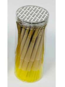 MINAMIZU 200/100/50/30 Stück natürliche vorgedrehte Cones 1-1/4 Zoll ultradünne langsam brennende Cones mit Filtertips/Crutches hornförmige Cone-Rauchpapier, geeignet als Feiertags-/Valentinstag-Geschenke und Rauchzubehör, Vatertagsgeschenk - Verschiedenfarbig - Übersicht 28