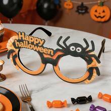 Halloween Party Costume Glasses, Pumpkin Spider Witch Bat Cute Funny Photo Props For Holiday Celebration - Multicolor - View 9