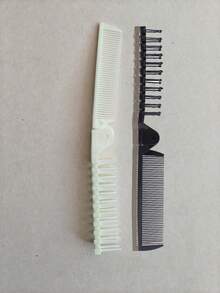 1pc Portable Foldable Travel Comb, Anti-Static Dual-Sided Comb For Daily Hair & Beard Styling, Essential Accessory For Back To School, Travel & Vacation, Women Hair Care - Multicolor - View 9