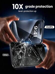 5-In-1 Set (1 Front Screen Protector + 1 Back Glass Film + 3 Transparent Camera Lens Protectors) 3D Curved Bubble-Free High-Definition Tempered Glass, Precise Fit, Scratch-Resistant And Wear-Resistant, Suitable For Phone Cases, Compatible With IPhone 18 Pro Max/18 Pro/17/17 Pro/17 Air/17 Pro Max/16/16 Pro/16 Plus/16 Pro Max/15/15 Pro/15 Plus/15 Pro Max/14/13/12/11 Pro Max, Daily Phone Accessories, Holiday Gift - Clear - View 7