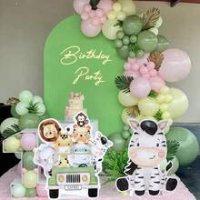 AFYPRTY Jungle Animals Decorations Safari Birthday Decorations Jungle Animals Cutouts Backdrop Booth Props Party Supplies For Wild Life Theme Birthday Party Decor - View 5