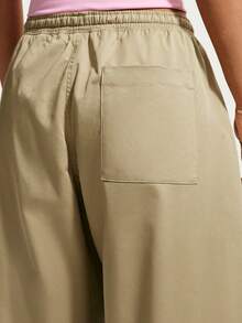 Nike Women's AS W NK STREET UTLTY WVN OS PA Parachute Pants IM8410-297 - Brown - View 5