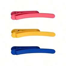 1 pieza Marcapáginas de silicona suave que se gira automáticamente, de diseño multifuncional y minimalista, adecuado para libros, cuadernos, mapas, regalo ideal para estudiantes y niños para fomentar el aprendizaje - Multicolor - Ver 23