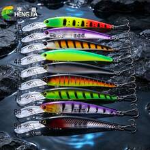 HENGJIA Deep Diving Minnow Lure 12.5cm 11g Slow Sinking Hard Bait Long Distance Casting Fishing Lure Set Suitable For Trout, Pike, Sea Bass Freshwater And Saltwater - Multicolor - View 11