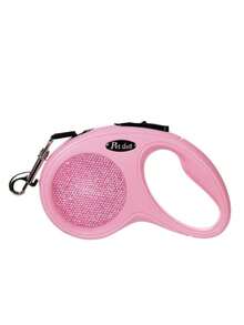 1 dây xích chó thú cưng rút tự động màu hồng cổ điển 3m/5m đính đá rhinestone, phù hợp đi dạo, leo núi, du lịch và hoạt động ngoài trời cho chó cỡ nhỏ đến trung bình, dễ cất giữ và quản lý, đồ dùng cho chó - Nhiều màu - Xem 16