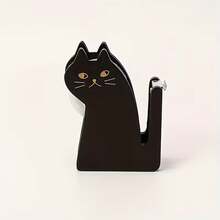 1pc/2pcs Cute Cat Tape Dispenser, Vintage Tape Cutter, Includes 1 Roll Of Tape, Suitable For Home Office Desk - A - View 8