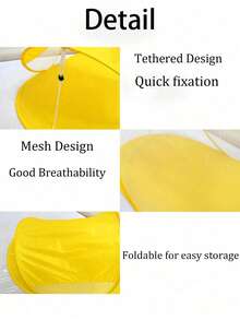 Pop-Up Beach Lounge Chair Tent, Foldable Sunshade Canopy, Breathable Windproof Beach Mat With Sunshade Cover, Suitable For Adults Summer Beach, Pool, Camping, Picnic, Travel - Multicolor - View 9