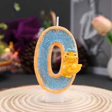 1pc Cute Little Yellow Duck Cartoon Candle Creative Handmade DIY Candle Birthday Party Cake Decoration 0-9 Candle - View 19