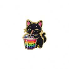 Lapel Enamel Brooch Badge, Suitable For Backpacks, Bags, Cool Decoration, Gift For Friends - Multicolor - View 13