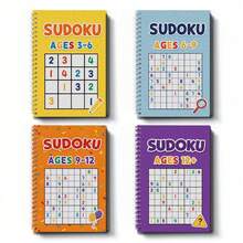 Buku Latihan Teka-Teki Sudoku: Buku Aktivitas Kisi Angka Berbasis Logika yang Dirancang untuk Meningkatkan Konsentrasi, Pemikiran Kritis, dan Keterampilan Pemecahan Masalah; Dilengkapi Sampul Berwarna-warni. - Sudoku - View 6