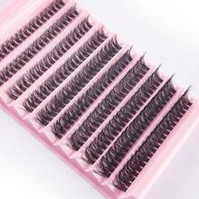 50D Fluffy Natural 3D Single Lash Extensions 0.05mm/0.07mm C/D Curl, Waterproof, Soft, Lightweight, Handmade, Suitable For Light/Heavy Makeup, Daily Wear, Party, Events - D - View 6