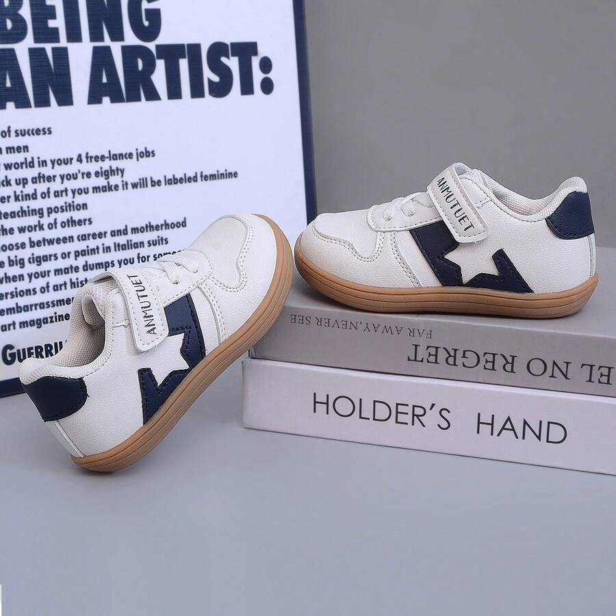 New Soft Sole White Sneakers Versatile Casual Shoes Non-Slip Wide Toe Box Sports Classic Retro Chunky Sneakers - White - View 1