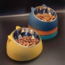 Customizable New Popular Pet Bowls, A Two-In-One Dish For Dogs And Cats, Pet Feeding Supplies - Multicolor - View 11