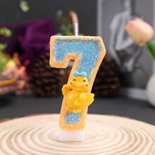 1pc Cute Little Yellow Duck Cartoon Candle Creative Handmade DIY Candle Birthday Party Cake Decoration 0-9 Candle - View 21