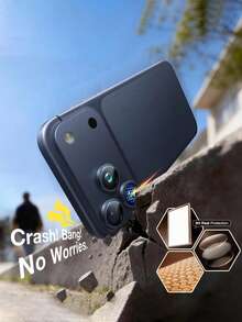 3pcs - Apple Camera Lens Protector For IPhone 17 Pro Max, 16e, 16 Pro Max/16 Pro/16/16 Plus, 15 Pro Max/15 Pro/15/15 Plus, 14 Pro Max/14/14 Pro/14 Plus, 13 Pro Max/13/12/11. Ideal Birthday Gift For Family And Friends. Made Of Alloy Metal And Tempered Glass, Full Coverage Lens Protector, Water-Resistant, Shock-Proof, Drop-Proof, Scratch-Resistant, Fingerprint-Proof. - Navy Blue - View 5