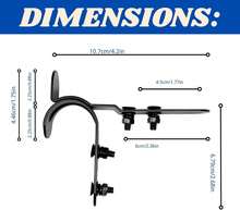 Mailbox Latch And Handle Kit, Thickened Mailbox Latch Replacement Set Easy Installation For Repairing Mailbox Door, Premium Material Durable Solid Construction  And Not Easily Damaged(Black) - ColorA - View 2