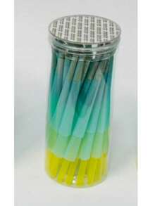 MINAMIZU 200/100/50/30 Stück natürliche vorgedrehte Cones 1-1/4 Zoll ultradünne langsam brennende Cones mit Filtertips/Crutches hornförmige Cone-Rauchpapier, geeignet als Feiertags-/Valentinstag-Geschenke und Rauchzubehör, Vatertagsgeschenk - Verschiedenfarbig - Übersicht 27