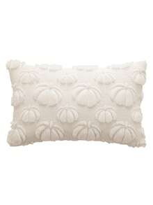 Homemorelove 1/2pcs Autumn Home Decor Throw Pillow Covers, 3D Large & Small Pumpkin Pattern Embroidered Plush Pillowcases, Polyester, Hidden Zipper, Pillow Insert Not Included, Suitable For Living Room, Bedroom, Sofa, Thanksgiving, Halloween Atmosphere Decoration - Milky White - View 9