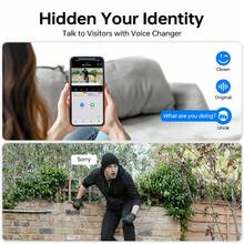 ZHXINSD Wireless Video Doorbell Camera With 4MP HD Display, Dual Band 2.4GHz & 5GHz WiFi Security Camera, 4500mAh Rechargeable Battery, Cloud Storage, Easy Installation, Front Door Security Monitoring, Suitable For Home, Apartment And Office - View 8