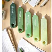Rotatable Push-Button Correction Tape With Replaceable Refill, Press-Type Portable Correction Tape, Design - Sets - View 9