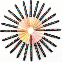 24 Marcadores de Arte com Cores de Tons de Pele, Canetas de Tinta Acrílica com Ponta de Pincel Macia para Madeira, Vidro, Tecido, Ilustração, Esboço e Desenho - 24 cores/conjunto - Visão 1