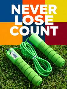 Minimalist Jump Rope With Counter With Smooth Bearing Anti-Skid Skipping Ropes For Adults For Cardio Enthusiasts Sturdy Jumping Ropes Perfect For Travel Workouts Women Summer Gym Workout Sets For Weight Loss Pilates Work Out Equipment - Jump Rope - View 12