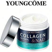 YOUNGCOME Collagen NAD Retinol Day & Night Moisturizer - Hydrating Firming Face Cream With Hyaluronic Acid & Peptides, Daily Skin Care Routine For Dry/Oily/Combination Skin, Long-Lasting Hydration, Smooth & Radiant Complexion - Hyaluronic Acid - View 2