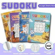 Sudoku Explorer Puzzle Book Series – Beginner To Challenge Levels, Fun Logic Grid Games To Boost Focus, Critical Thinking And Calm Brain Training, Great Gift For Holidays & Classroom Rewards - Sudoku Book - View 3