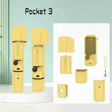 Scratch-Resistant Silicone Protective Case For OSMO Pocket 3 Creator Combo/Xtra Muse Accessories, Including Lens Cover And Protective Case.(All-Purpose Version) - View 16