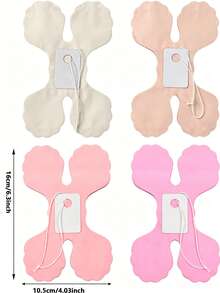 4/8pcs Clover Honeycomb Paper Garland With Tassels, Blush Pink And White Macaron Color Tissue Paper, Ceiling Hanging Decoration, Suitable For Birthday, Wedding, Bridal Shower, Dessert Table Backdrop Decor - Four-leaf Clover Ribbon - View 2