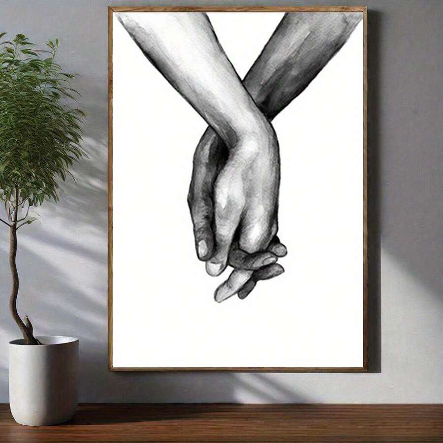 1pc Classic High-Resolution Canvas Artwork, Printed Poster For Wall Decoration - A - View 1