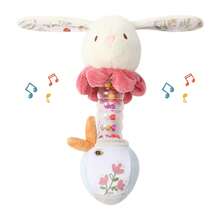 1 buah Mainan Kelinci Plush Lucu dengan Suara Hujan dan Mainan Kerincingan, Tongkat Kerincingan Kelinci Lembut dengan Suara Hujan dan Manik-manik Warna-warni, Mainan Edukasi Pendengaran Sensorik untuk Bayi Baru Lahir, Hadiah Baptisan Bayi Usia 0-12 Bulan - Berwarna merah muda - View 14
