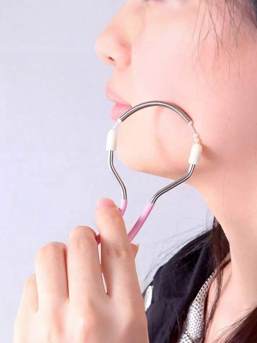 1 dụng cụ tẩy lông mặt dạng lò xo cho nữ, phù hợp tẩy lông môi, lông tơ và lông mặt mảnh, thiết bị làm đẹp tẩy lông mặt - Nhiều màu - Xem 1