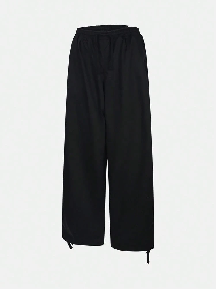 Nike 女款 AS W NK STREET UTLY WVN OS PA 運動梭織長褲 IM8410-010 - 黑色 - 查看 1